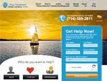 Tablet Screenshot of anaheimdrugtreatmentrehabcenter.com